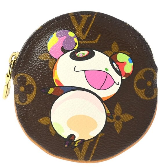Louis Vuitton Monogram Panda Porte Monnaie Rond Coin Wallet M61928 CT0094 195308 - Picture 1 of 7